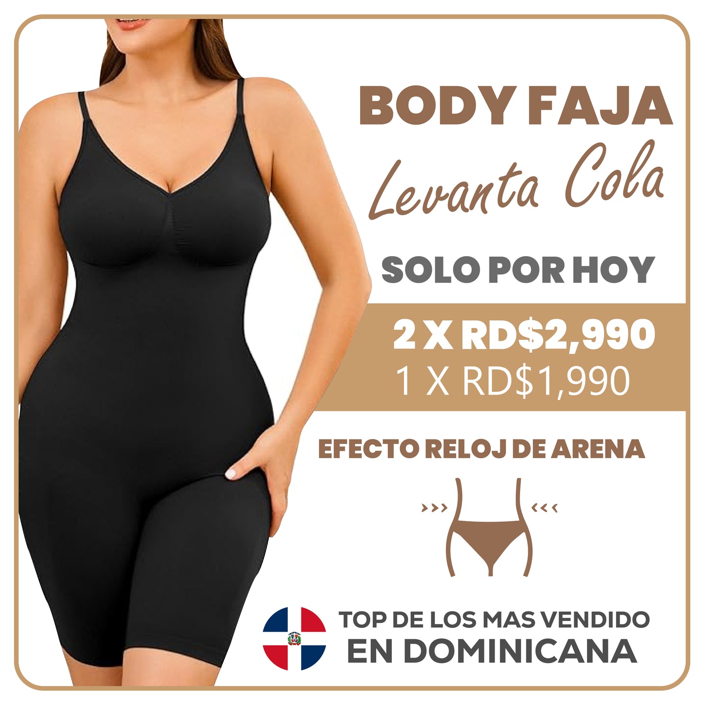 SiluetPro – Body Faja Moldeadora & Levanta Cola 🍑