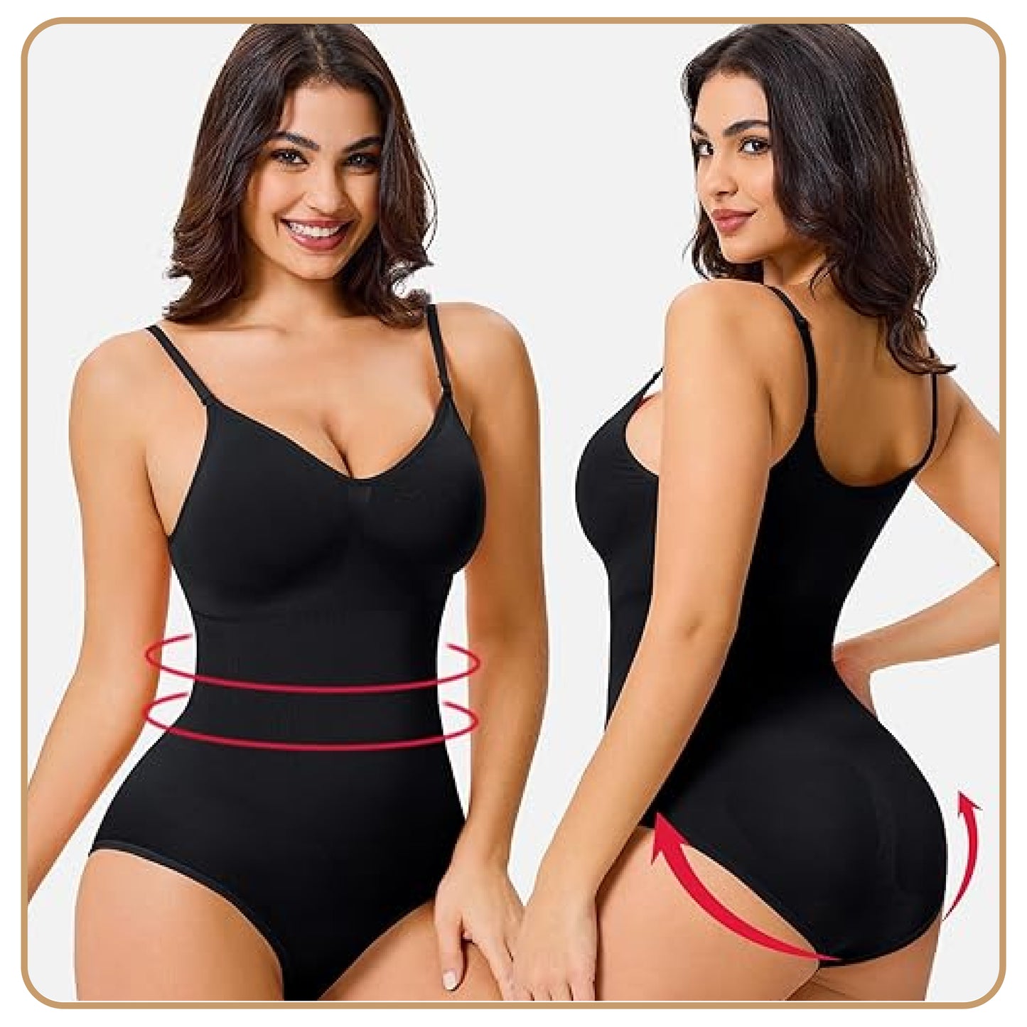 Body Faja Moldeador – Efecto Reloj de Arena Instantáneo