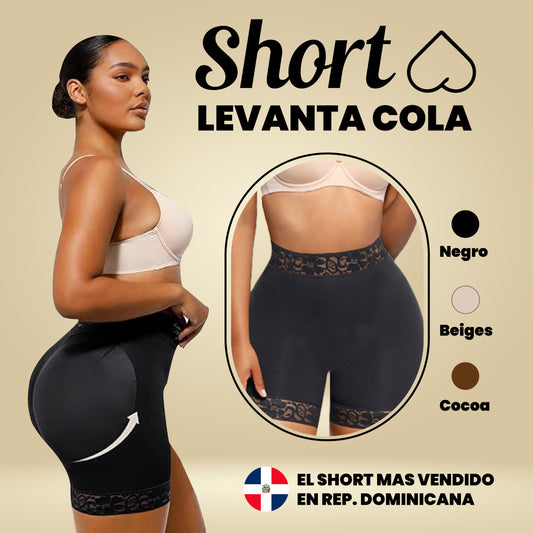 Short Levanta Cola 🍑 – Curvas que enamoran sin esfuerzo, Transforma tu figura y realza tu confianza